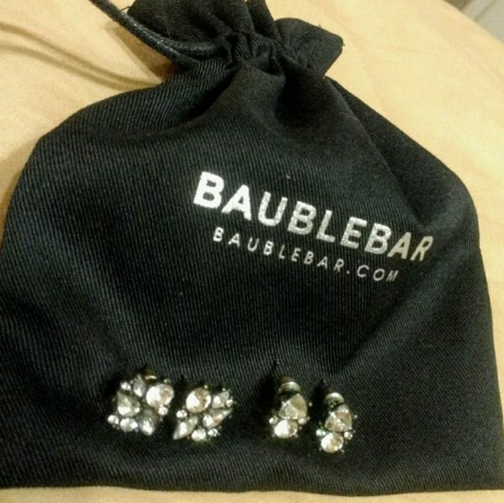 Sparkly Crystal Rhinestone Zircon Stud Earrings